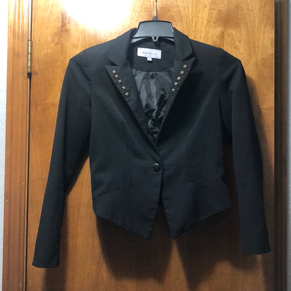 Daniel rainn black blazer small